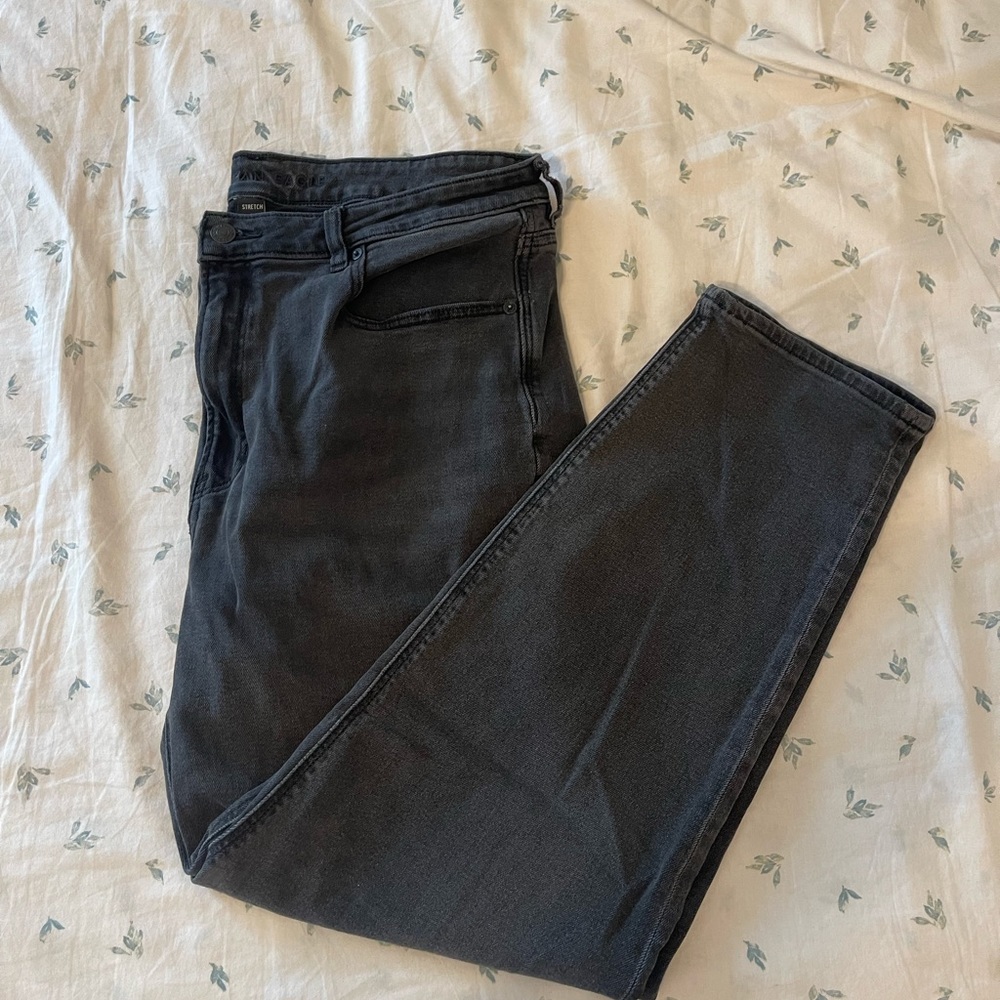 AE Stretch Mom Jeans